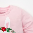 Комплект для девочки: джемпер и брюки KAFTAN "Зайчик", роз., серый, р-р 32, рост 110-116 см - Фото 3