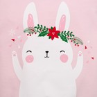 Комплект для девочки: джемпер и брюки KAFTAN "Зайчик", роз., серый, р-р 32, рост 110-116 см - Фото 4