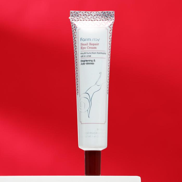 Крем для кожи вокруг глаз FarmStay, с муцином улитки, 40 мл 17699
