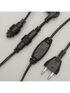 Гирлянда «Занавес» 2 × 6 м, IP44, УМС, тёмная нить, 1440 LED, свечение тёплое белое, 220 В - Фото 12