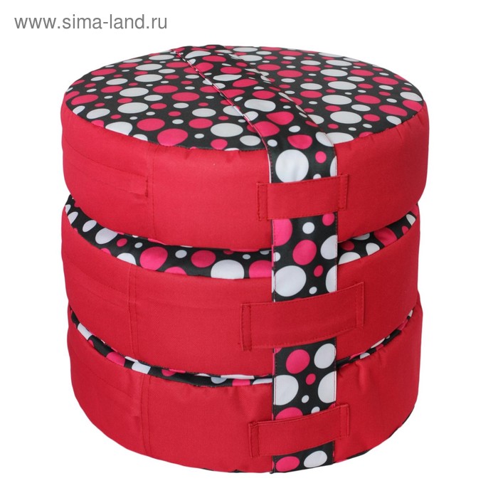 Набор подушек "Махаон", размер 10х40 см-3 шт., разноцветный - Фото 1