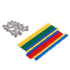 Конструктор магнитный, 72 детали - Фото 4