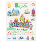 Конструктор магнитный «Построй свой дом», 90 деталей - Фото 17