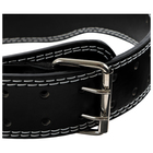 Пояс для тяжёлой атлетики ONLYTOP 130 см, искусственная кожа, цвет чёрный - Фото 6