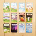 Обучающие часики «Изучаем время» с набором карточек «Мой день» и «Природные явления», по методике Монтессори - фото 8427192