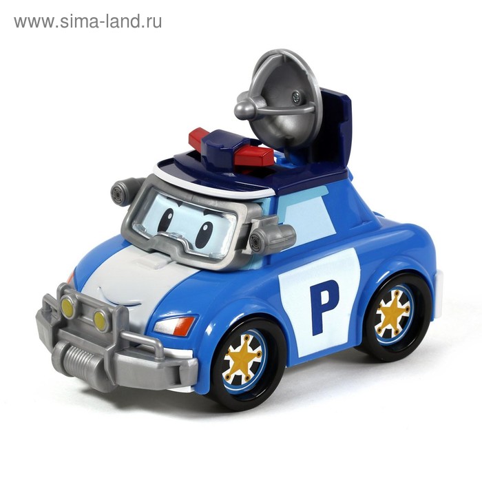 Машинка Poli «Поли», с аксессуарами - Фото 1