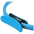 Кольцо для пилатеса ONLYTOP, d=37 см, цвет синий - Фото 10