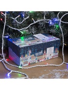 Гирлянда «Нить» 20 м, IP44, белая нить, 200 LED, свечение мульти, 8 режимов, 220 В 3584143 - фото 319929252