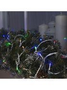 Гирлянда «Нить» 20 м, IP44, белая нить, 200 LED, свечение мульти, 8 режимов, 220 В 3584143 - фото 319929253