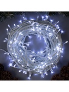 Гирлянда «Нить» 20 м, IP44, белая нить, 200 LED, свечение белое, 8 режимов, 220 В 3584144 - фото 319929256