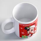 Кружка керамическая новогодняя «С Новым годом!», 320 мл, Микки Маус - Фото 5