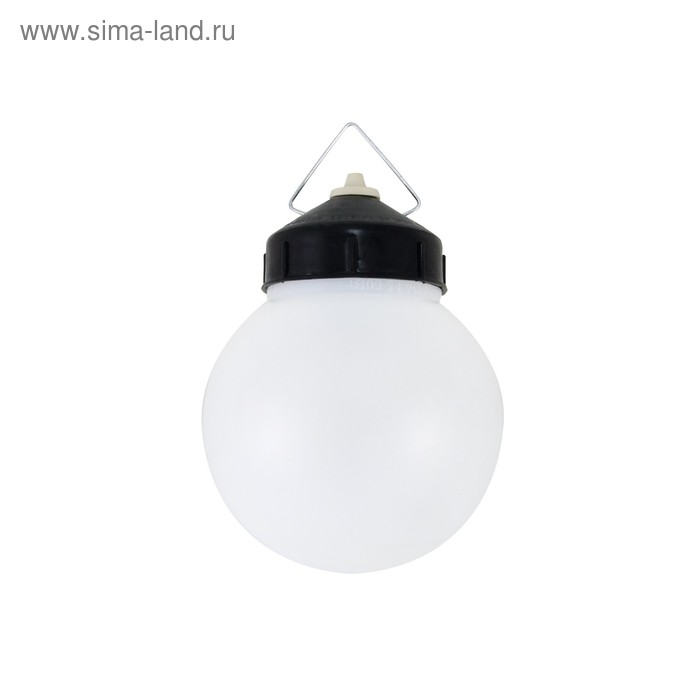 Светильник TDM НСП 03-60-027 У1, Е27, 60 Вт, IP44, шар, пластик, белый - Фото 1