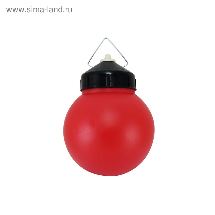 Светильник TDM НСП 03-60-027 У1, шар, пластик, красный, IP44 - Фото 1