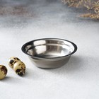 Миска Доляна «Мэйли», 250 мл, 13×4 см толщина 0.33 мм, нержавеющая сталь - Фото 7