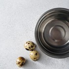 Миска Доляна «Мэйли», 250 мл, 13×4 см толщина 0.33 мм, нержавеющая сталь - Фото 8