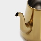 Чайник из нержавеющей стали с ситом «Кеннет», 1,5 л, цвет золотой - Фото 4