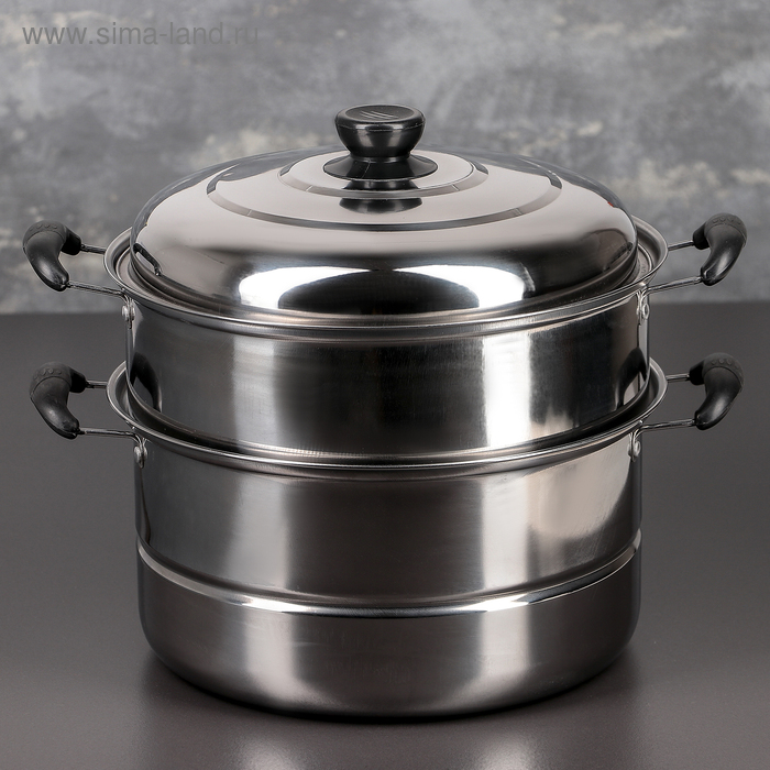 Пароварка «Дари», d=26 см, 6 л, 2 уровня - Фото 1