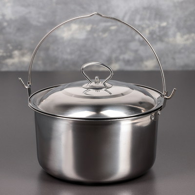 Котелок «Походный», 3 л, d=22 см, нержавеющая сталь