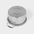 Набор кастрюль «Классик», 3 шт.: 1 л (d=16 см), 1.5 л (d=18 см), 2 л (d=20 см), нержавеющая сталь - Фото 7