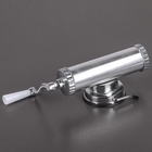 Шприц колбасный, 0.5 кг, 31×11×10 см, 3 насадки, металл, серебристый - Фото 4