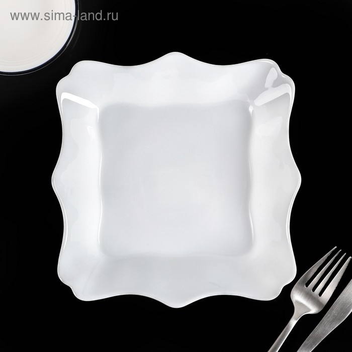 Блюдо «Дориан», 18,5 см, стеклокерамика - Фото 1