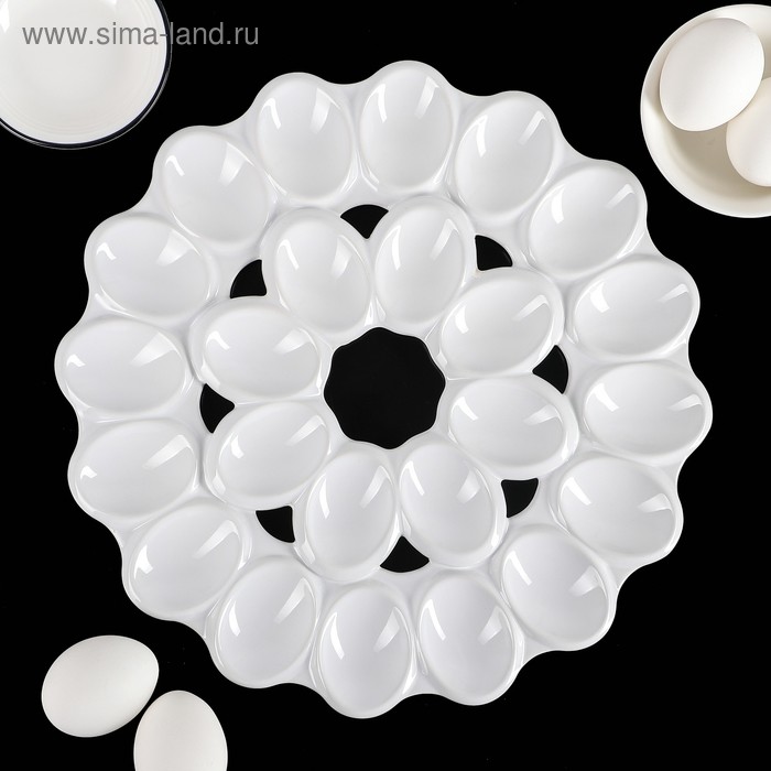 Подставка для яиц, 24 ячейки - Фото 1