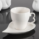 Чайная пара «Любовь», чашка 100 мл, блюдце 14,5×11,5 см - Фото 1