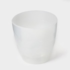 Кашпо для цветов со вставкой «Грация», 2.8 л, прозрачное - Фото 3