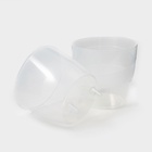 Кашпо для цветов со вставкой «Грация», 2.8 л, прозрачное - Фото 4