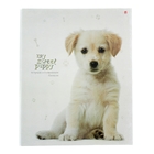 Тетрадь на кольцах А5, 160 листов клетка "Чудо щенок", со сменным блоком - Фото 1