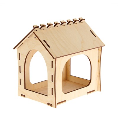 Kopмушка для птиц «Комплект-А», 18,5 × 13,5 × 18,5 см