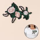 Термоаппликация «Цветы», 16 × 11 см, цвет разноцветный - Фото 1