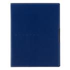Дневник универсальный для 1-11 классов, 48 листов METROPOL, интегральная обложка, искусственная кожа, тонированный блок 70 г/м2, синий - фото 317819556