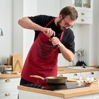 Фартук кухонный мужской Этель «Укротитель говядины», 77×75 см, 100 % хлопок - Фото 2