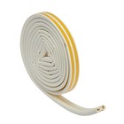 Уплотнитель резиновый ТУНДРА, профиль D, размер 9×8 мм, белый, в упаковке 6 м - Фото 5