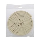 Уплотнитель резиновый ТУНДРА, профиль D, размер 9×8 мм, белый, в упаковке 6 м - Фото 7