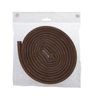 Уплотнитель резиновый ТУНДРА, профиль D, размер 9×8 мм, коричневый, в упаковке 6 м - Фото 7