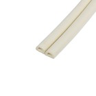 Уплотнитель резиновый ТУНДРА, профиль D, размер 9×8 мм, белый, в упаковке 10 м - Фото 6