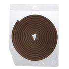 Уплотнитель резиновый ТУНДРА, профиль D, размер 9×8 мм, коричневый, в упаковке 10 м - Фото 7