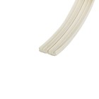 Уплотнитель резиновый ТУНДРА, профиль Е, размер 4х9 мм, белый, в упаковке 6 м - Фото 2