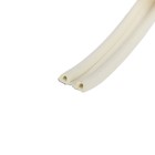 Уплотнитель резиновый ТУНДРА, профиль Р, размер 5.5х9 мм, белый, в упаковке 6 м - Фото 2