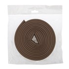 Уплотнитель резиновый ТУНДРА, профиль Р, размер 5.5×9 мм, коричневый, в упаковке 6 м - Фото 7
