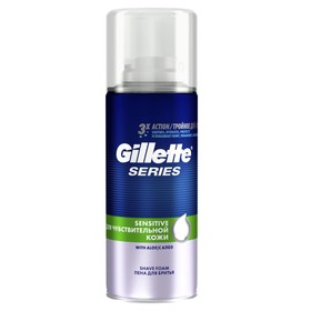 Пена для бритья Gillette Series 3x Protection Sensitive, 100 мл 4034148