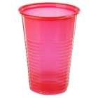 Набор одноразовых стаканов, 200 мл, 6 шт, цвет красный - Фото 1