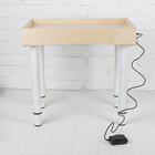 Стол для рисования песком, 35 × 50 см, фанера, оргстекло, подсветка белая - фото 3825710