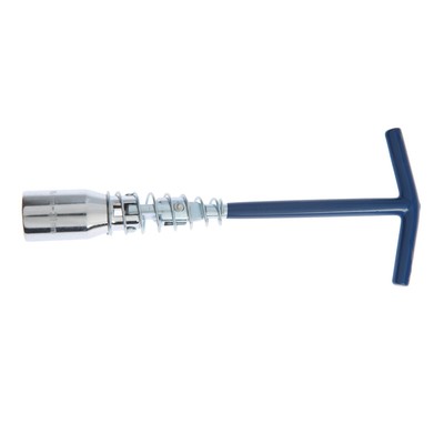 Ключ свечной ТУНДРА, с карданным шарниром, 16 и 21×220 мм