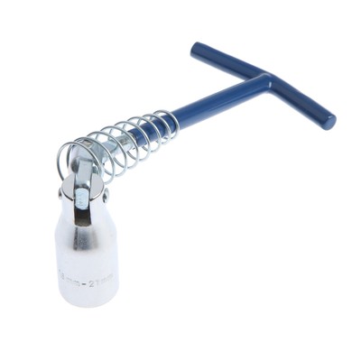 Ключ свечной ТУНДРА, с карданным шарниром, 16 и 21×220 мм