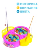 Рыбалка «Бабочка»: 18 рыбок, 2 удочки, заводная, МИКС - Фото 6