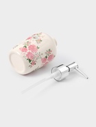 Аксессуары для ванной «Розовые розы», 4 предмета, дозатор 300 мл, мыльница, 2 стакана, белые - Фото 7