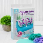 Вышивка крестиком на сумочке "Прованс", 5 цветов нити - Фото 2